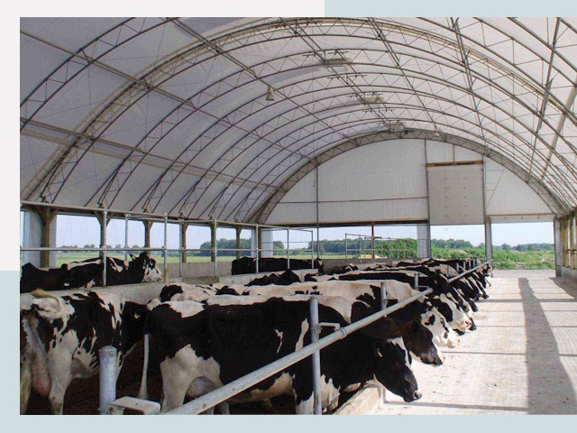 Тентовые коровники в Златоусте