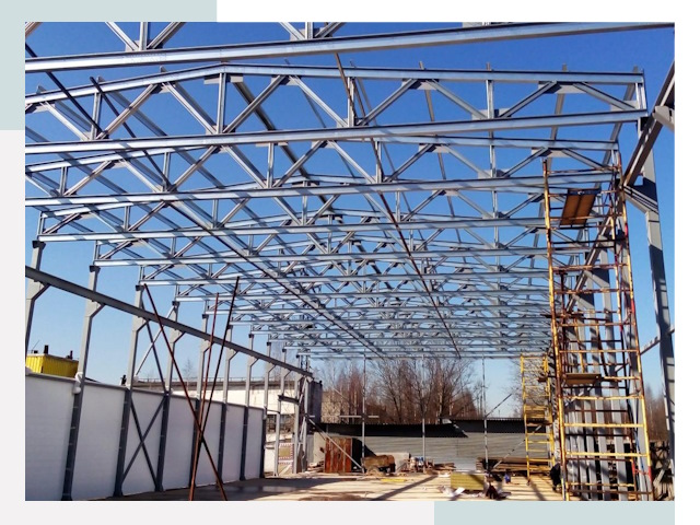 Строительство цехов в Златоуст от 619 руб. под ключ