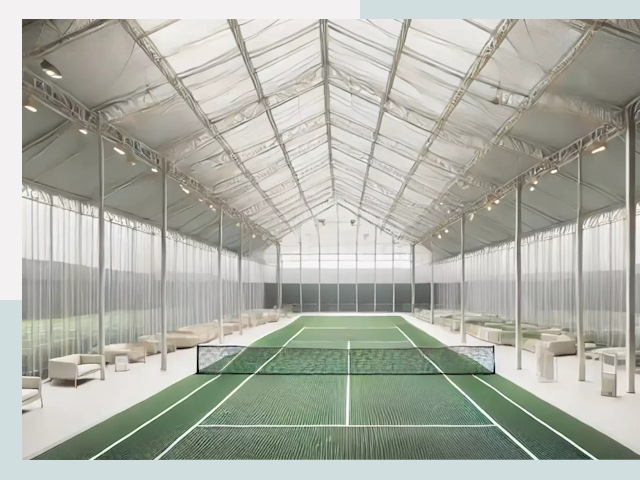 Строительство теннисных кортов в Златоусте