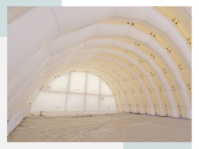 Пневмокаркасные ангары в Златоусте