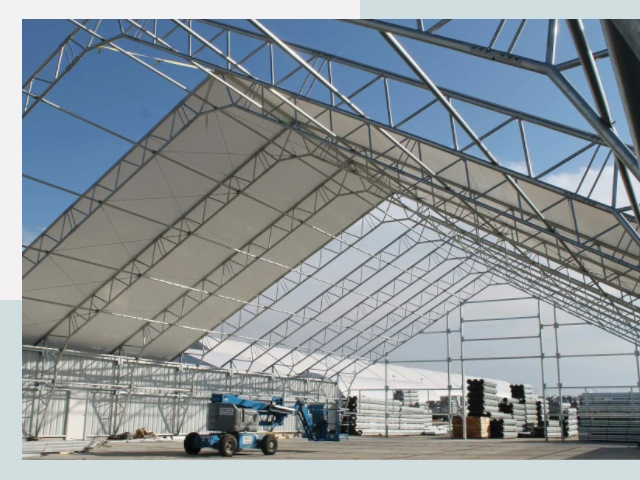 Каркасно-тентовые сооружения от СтальСтрой-Злт по цене 619 руб.