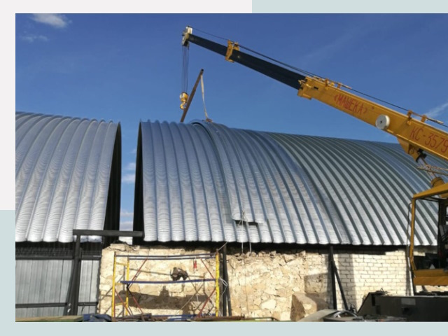 Реконструкция ангаров в Златоусте от 619 руб.